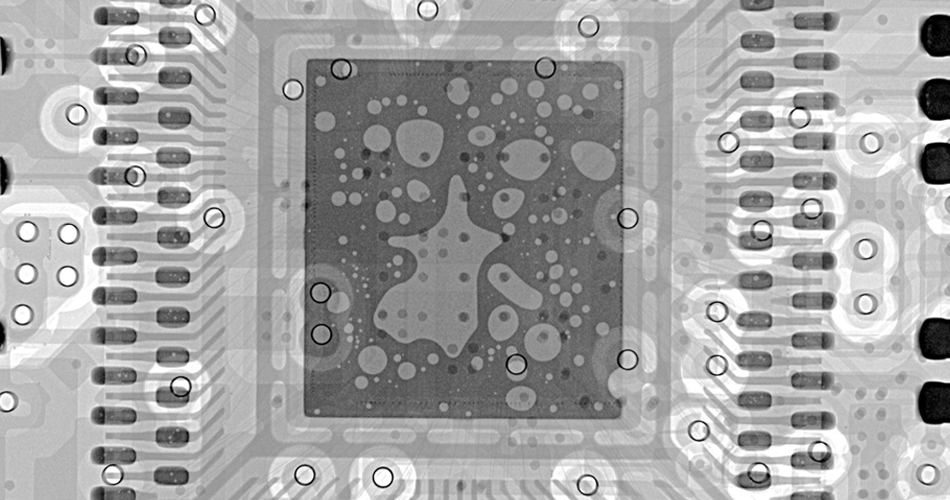 X-ray inspeksyon at solder joint analysis sa PCBA assembly